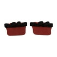 thumbnail image 1 of 1 par de empuñaduras de levantamiento de pesas Guantes de entrenamiento de gimnasia con protección de mano no deslizante para ejercicios de ejercicio Rojo, 1 of 8