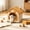 Yellow_New#108, variant on Cat Cave Bed for Indoor Cats and Small Dogs, Extra Large Enclosed Pet House with Removable Washable Cushion, Warm Thickened Shelter