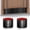 Brushed Black-2 PCS, variant on 2 8" X 34" Sadhesive Mirror Stainless Door Kick Plate For Bottom Of Rust & Scratch Resistant 36" Interior And Exterior Doors