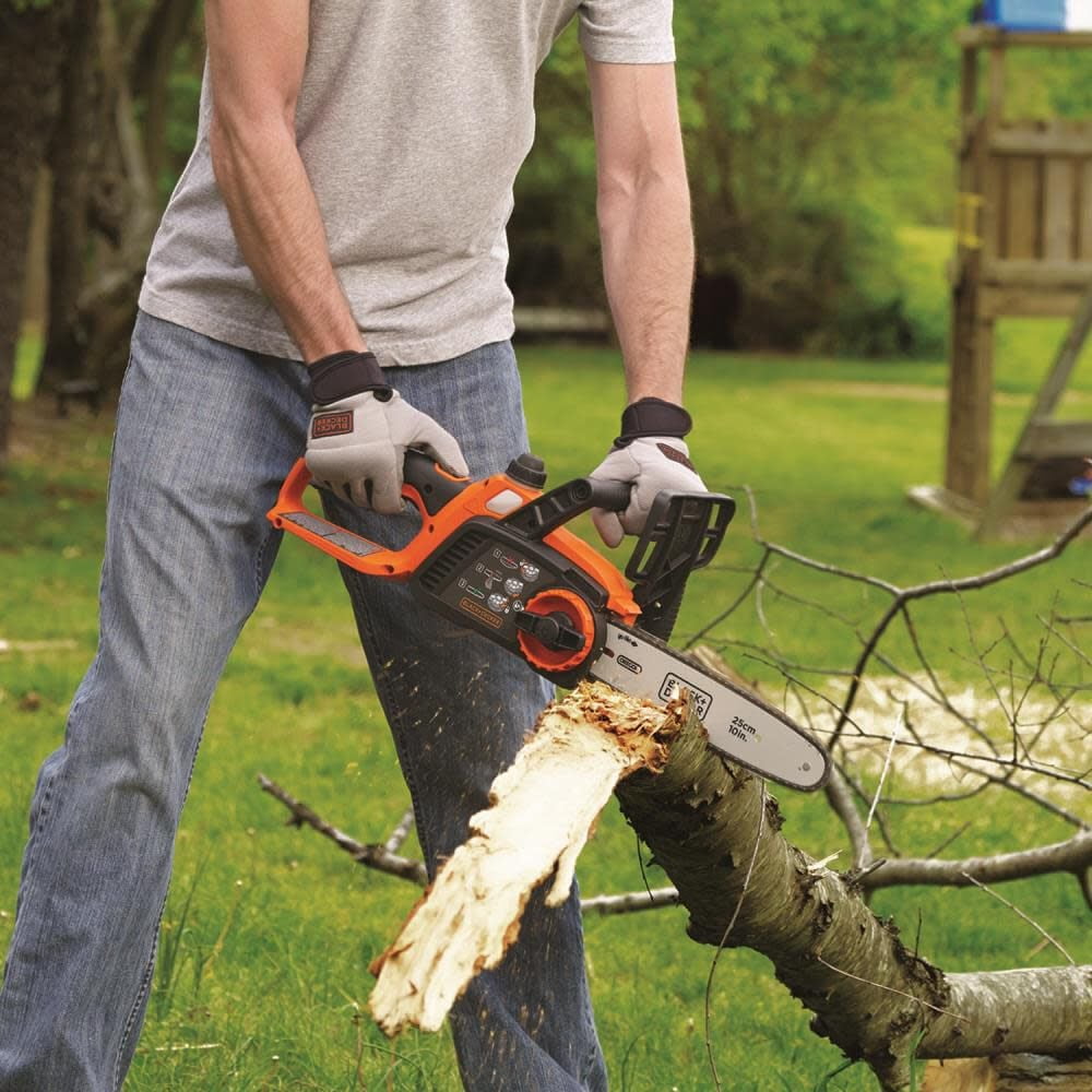 BLACK+DECKER 20V MAX* Cordless Chainsaw, 10-Inch (Tool Only), (LCS1020B)
