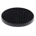 thumbnail image 4 of Silicone Drink Coaster Non Slip Deep Tray And Large Size Rubber Cup Mat Black, 4 of 8