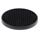 thumbnail image 4 of Juego de mesa de silicona suave de vidrio redondo con forma de crockered Negro, 4 of 9