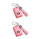 thumbnail image 2 of Sidaley Llavero de TPU para automóvil, protección elegante, carcasa brillante a prueba de polvo, accesorios de repuesto para CX-5/CX-30/CX-9 2020-2021, Oro rosa 2piezas Sidaley CBP366492, 2 of 6
