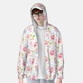 thumbnail image 3 of Picia Cute Pig Women's Men's UPF 50+ Sun Protection Hoodie Shirt Long Sleeve SPF Fishing Outdoor UV Hiking Lightweight Shirts-X-Large, 3 of 9