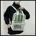 thumbnail image 4 of dajkiuy Clear Backpack Heavy Duty PVC Transparent Backpack Large School Book Bag, 4 of 5