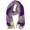 Purple/ Gold, variant on Peach Couture Stunning and Silky Soft Reversible Pashmina Braided Fringe