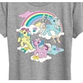 thumbnail image 3 of My Little Pony -  Rainbow Scene - Women's Short Sleeve Graphic T-Shirt, 3 of 5