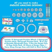 Spirograph Deluxe Set –Arts and Crafts, Kids Toys, Art Supplies, Craft Supplies, Drawing Kit, Spiral Art, Classic Gear Design Kit, Build-in Case, Pens, Design Sheet Included, Ages 8+