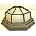 thumbnail image 2 of Hampton Bay Black Outdoor LED Flushmount (Store Return), 2 of 5