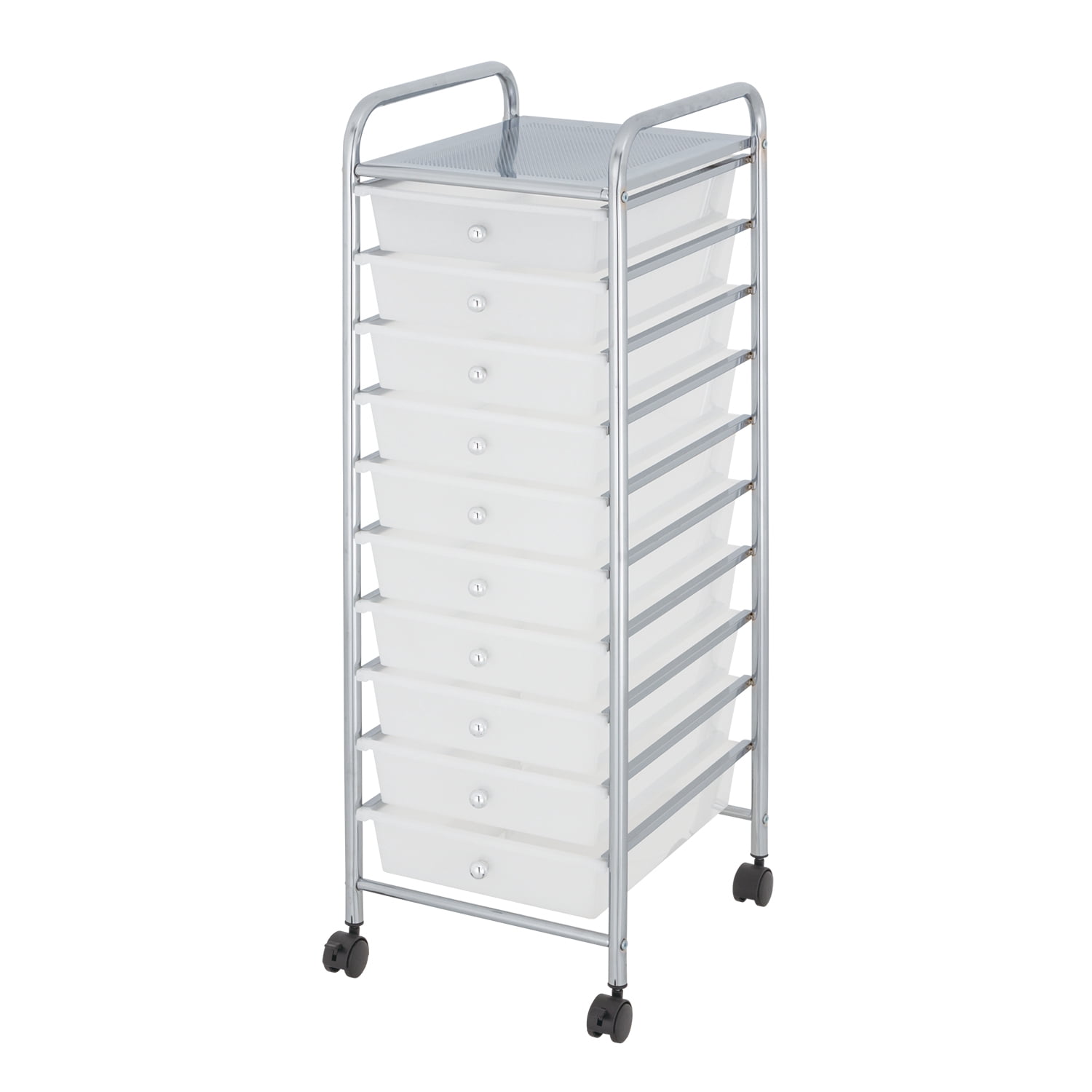 Hello Hobby 10-Drawer Craft Storage Cart for Jewelry Making and Beading Kits