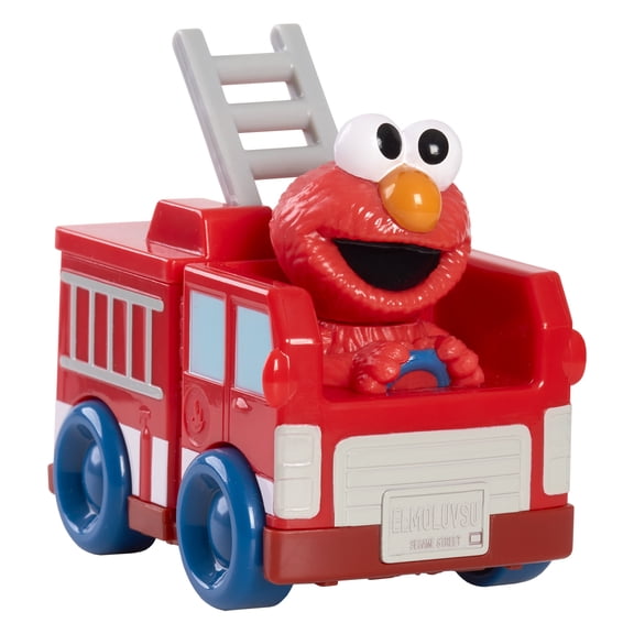 Sesame Street Twist & Pop Wheelies Elmo Vehicle, Pop-Up Toy Car for Kids Ages 2 