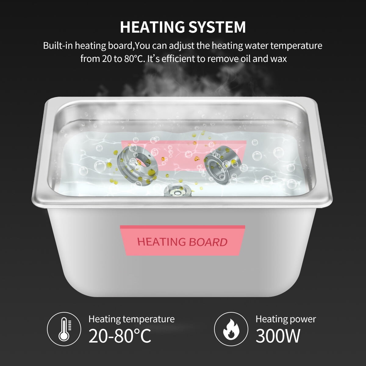 15L Ultrasonic Cleaner with Digital Timer&Heater Professional Ultrasonic Cleaner 40kHz Advanced Ultrasonic Cleaner 110V for Wrench Screwdriver Repairing Tools Industrial Parts Mental Cleaning
