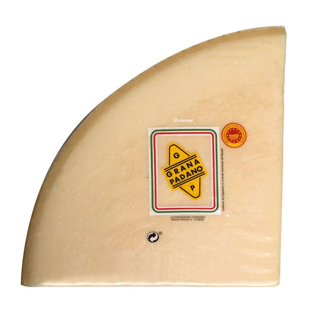 Zanetti Imported Grana Padano Cheese Wedge approx. 9 lbs.