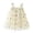 Yellow, variant on Dress For Girls Sleeveless Embroider Tulle Holiday Party Dance Party Princess Florales Clothes Hawaiian Dresses For Girls Size 5-6T