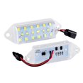 thumbnail image 1 of 2 piezas de luz LED para matrícula de coche blanca para VIII 2004-2008 X 2008-2018, 1 of 5