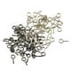 thumbnail image 1 of 100 Unids / pieza Ganchos de Pasador de Tornillo Ojales Ganchos de Pasador Metálico, 1 of 5