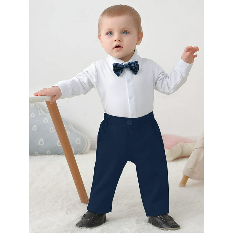 Navy blue baby boy outfit sales