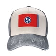 thumbnail image 2 of Men Women Tennessee Flag Baseball Cap Golf Dad Hat Adjustable Low Profile Cotton Hat, 2 of 7