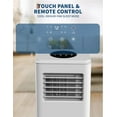thumbnail image 6 of Historyli Portable Air Conditioner 8000 BTU, Remote Control AC Unit, 3-in-1 Cooling/Fan/Dehumidifier, 24H Timer, for 350 Sq.Ft Rooms, 6 of 7