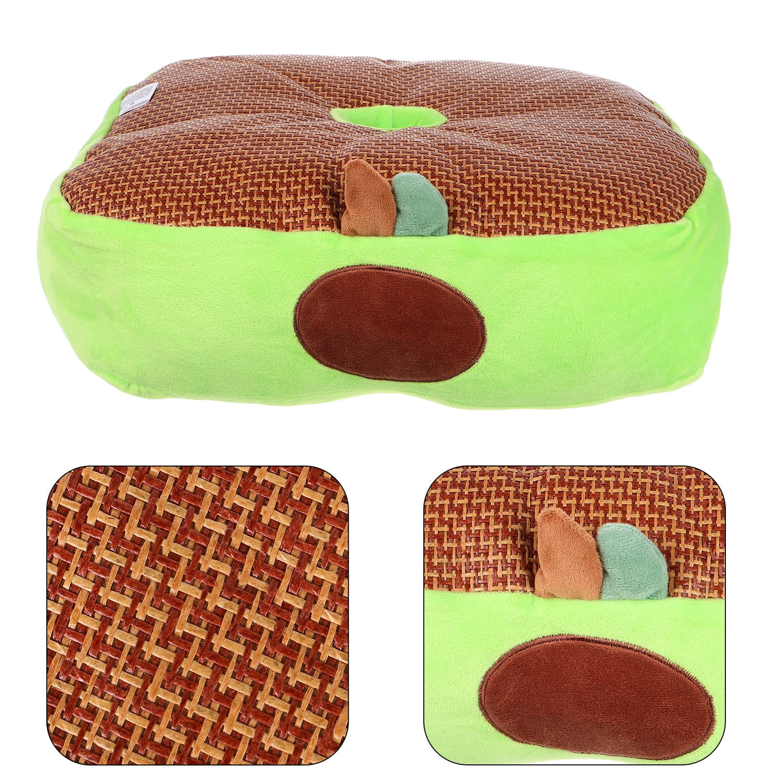 compukas green round chair cushion product