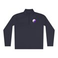 thumbnail image 2 of Yin-Yang - Purple - Unisex Quarter-Zip Pullover, 2 of 4