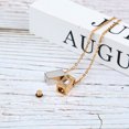 thumbnail image 3 of Anavia See You Cremation Necklace for Ashes, Mini See Through Urn Necklace, Mini Cube Cremation Pendant, Cremation Jewelry, Memorial Jewelry, Mini Urn-[Silver & Gold], 3 of 6