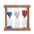 thumbnail image 4 of 1/3/5 Minutes Wood Frame Hourglass Sandglass Sand Clock Timer Random Color, 4 of 5