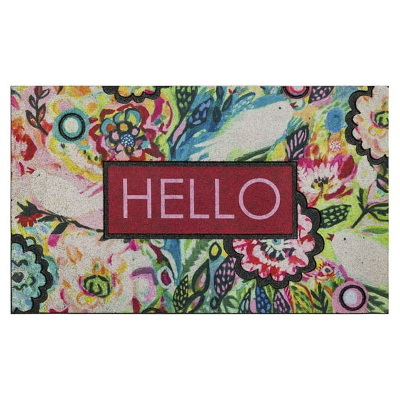 Mohawk Home Soulful Birds Polyester Door Mat 18 x 30