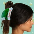thumbnail image 2 of Christmas Hat Shaped Jaw Clip Festive Cartoon Hair Clamps for Thin and Thick Hair Seasonal Non Barrettes Women Girls, 2 of 9