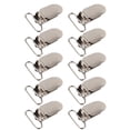 thumbnail image 2 of Sturdy Metal Suspender Clips, Fine Machining, Simple and Elegant Design, High Strength, DIY Clothes Accessory for Repair Parts Accessory, 2 of 8