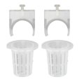 thumbnail image 1 of 2025 Hanging Aquarium Plant Holder Adjustable Fish Tank Planter Cups with Hole for Aquascape Decorations, 1 of 5