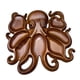 thumbnail image 1 of Bandeja de charcutería de pulpo de madera, bandeja para tabla de quesos, bandeja versátil para aperitivos, 27 cm x 26 cm x 33 cm, 1 of 9