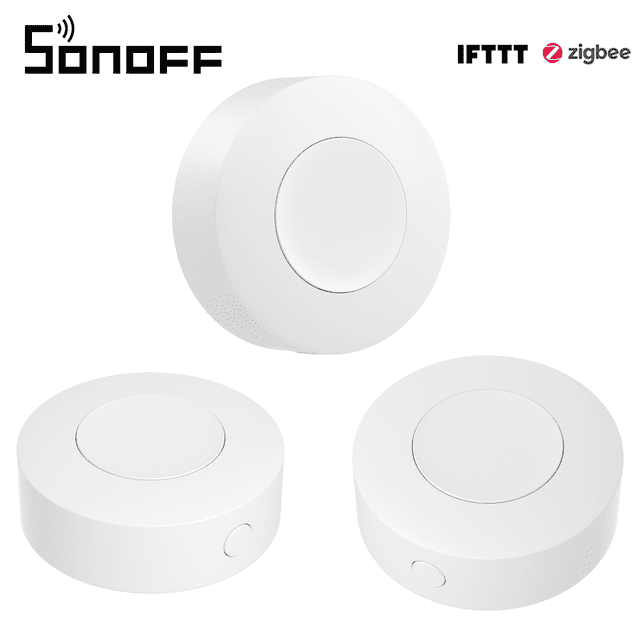 SONOFF Zigbee Smart Wireless Mini Switch, Requires Zigbee Hub, Zigbee Connection, Versatile Control Button for Smart Home Devices, Compatible with Alexa Google home, Works with IFTTT