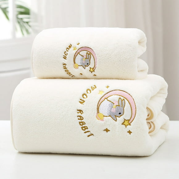 Toallas absorbentes,Toalla de baño Toalla de baño de lana de coral Toallas de baño de secado rápido Tecnología innovadora