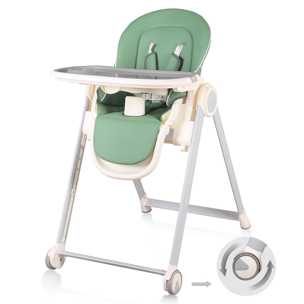 Cynebaby Foldable High Chairs for Babies & Toddlers ,Multiple