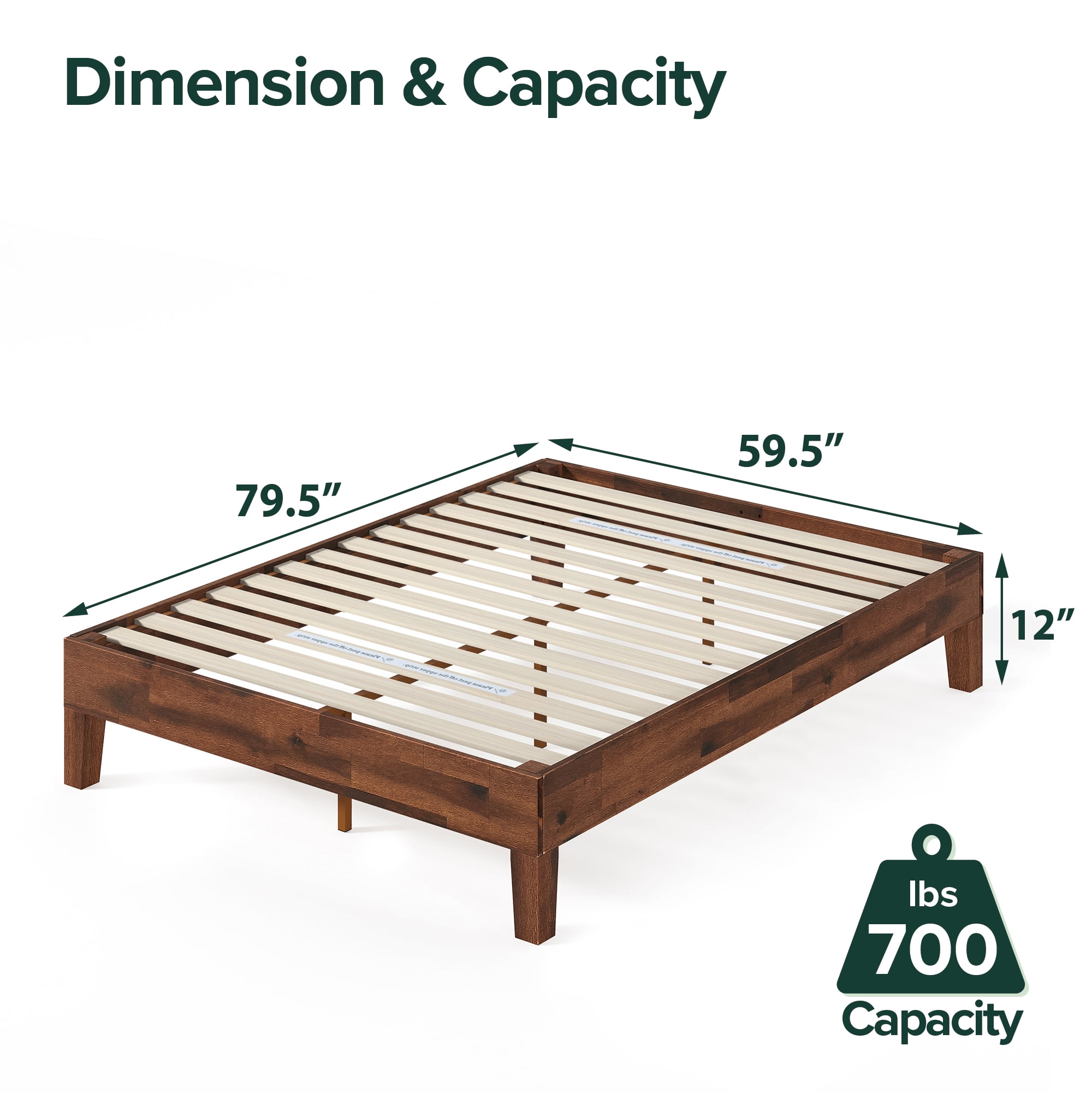 Zinus marissa bed frame deals