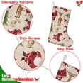 thumbnail image 5 of Christmas Stockings,Beige Christmas Santa and Animal Pattern Stockings Christmas,14.8'' Xmas Stockings,Christmas Party Favors,Christmas Party Decorations,Christmas Stockings Personalized, 5 of 5
