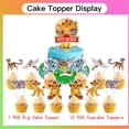 thumbnail image 3 of Lion Guard Cake Topper Cupcake Set Themed Birthday Party Supplies Decoration Decor Kit, 3 of 4