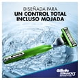 thumbnail image 4 of Gillette Mach3 Aqua Grip Repuestos Para Afeitar 3 pzas, 4 of 5
