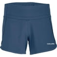 thumbnail image 2 of Women's Boxercraft Blue Virginia Cavaliers Stretch Woven Lined Shorts, 2 of 3