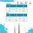 thumbnail image 2 of Princeton Brush Select Artiste Brush, Bristle Dome Round, 6, 2 of 3