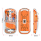 thumbnail image 5 of Ratón inalámbrico Bluetooth 2.4G transparente, magnético, triple modo, recargable, tipo C, para escritorio, con un solo clic (naranja), 5 of 8