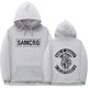 thumbnail image 3 of Sudadera con capucha y estampado de doble cara para hombre y mujer, Sons of Anarchy SAMCRO, diseño de marca de moda, sudadera de algodón con capucha de polar, 3 of 5