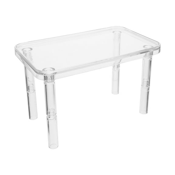 ELAYARD Transparent Hamster Climbing Platform Indoor Play Toy for Small Pets 9.8 x 5.9 x 6.1 inches 1 Piece