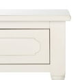 thumbnail image 6 of SAFAVIEH Allura Solid Rustic 1 Drawer Accent Table, Distressed White, 6 of 7