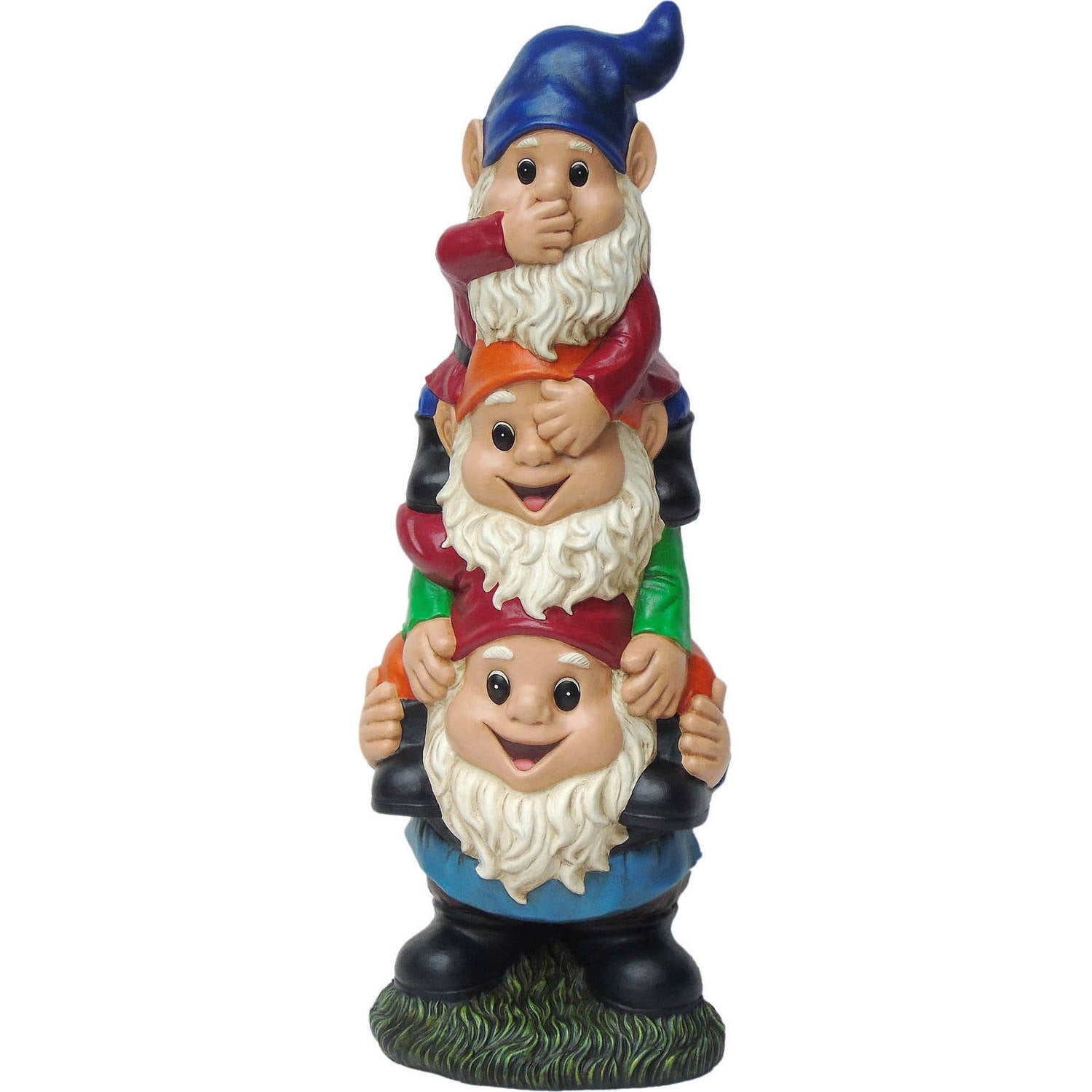 Stacked Gnomes, Multi-Color by