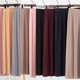 thumbnail image 2 of Guardurnaity Pantalones sueltos de mujer de cintura alta plisados pantalones largos casuales de Color sólido de verano Prendas para la parte inferior del cuerpo Rosado, 2 of 6