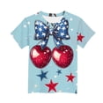 thumbnail image 4 of Afuyipoi 4th of July T-Shirts Boys Girls,Breathable Short Sleeve Round Neck Patriotic Tees Multicolor 7-8 T, 4 of 5