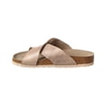 thumbnail image 2 of Birkenstock Siena Big Buckle Narrow Fit Suede Sandal, 42, Gold, 2 of 5