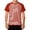 a-Red3631, variant on VNKIDY Boys TShirts Kids Striped Short Sleeve Raglan Tees Waffle Knit Crewneck Casual Breathable Stretch Top For Casual Daily Wear Trendy Top Hot Pink 24